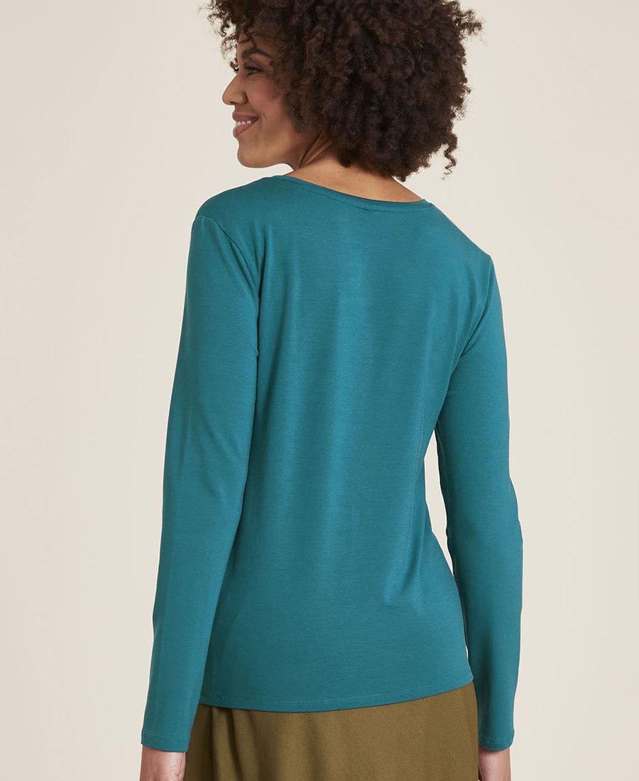 Longsleeve Shirt aus Tencel «BAS10», Tranquillo – Bild 2