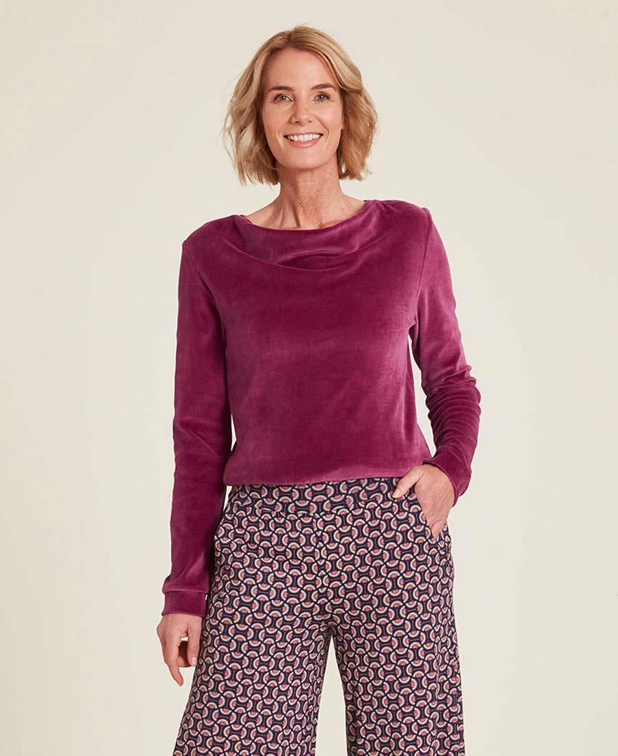 Nicki-Shirt aus Bio-Baumwolle «W24C30», Tranquillo