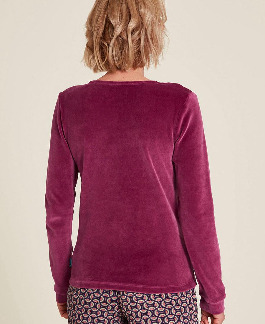 Nicki-Shirt aus Bio-Baumwolle «W24C30», Tranquillo – Bild 2